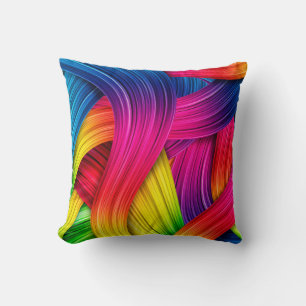 kleurrijke abstracte achtergrond, kleur, abstract kussen