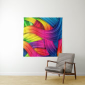 kleurrijke abstracte achtergrond, kleur, abstract wandkleed (In Situ (horizontaal))