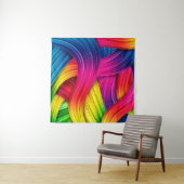 kleurrijke abstracte achtergrond, kleur, abstract wandkleed (In situ)