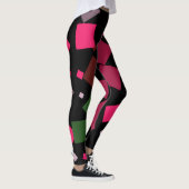 Kleurrijke abstracte achtergrond leggings (Rechts)