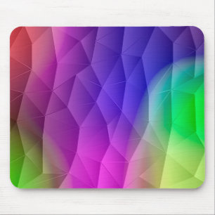 Kleurrijke abstracte achtergrond muismat