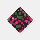 Kleurrijke abstracte achtergrond servet (Hoek)