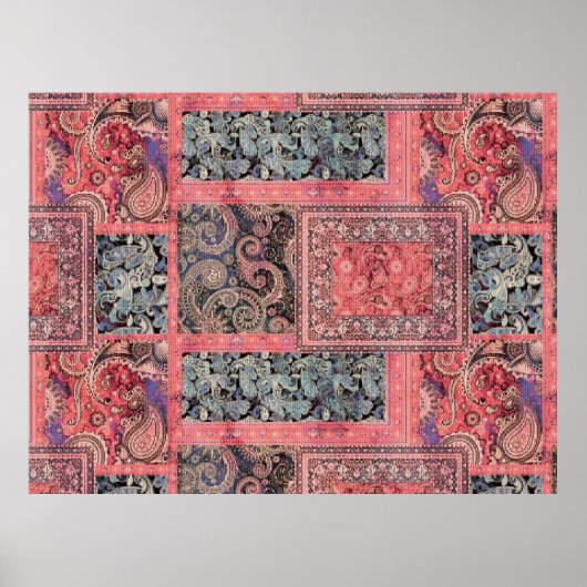 kleurrijke abstracte achtergrond van digitaal ontw poster (Voorkant)