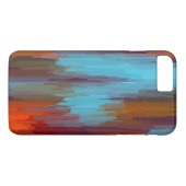 Kleurrijke Abstracte achtergrond voor schilderen # Case-Mate iPhone Case (Achterkant (Horizontaal))