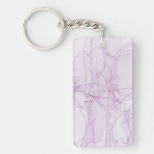 Kleurrijke Abstracte acrylSleutelhanger Sleutelhanger (Voorkant)