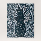 Kleurrijke Abstracte anananasappelvrucht, moeilijk Legpuzzel (Verticaal)