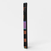 Kleurrijke abstracte appartementen Case-Mate iPhone case (Achterkant/links)