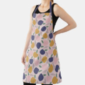 Kleurrijke Abstracte Apple Pattern afdrukken Schort (Insitu)