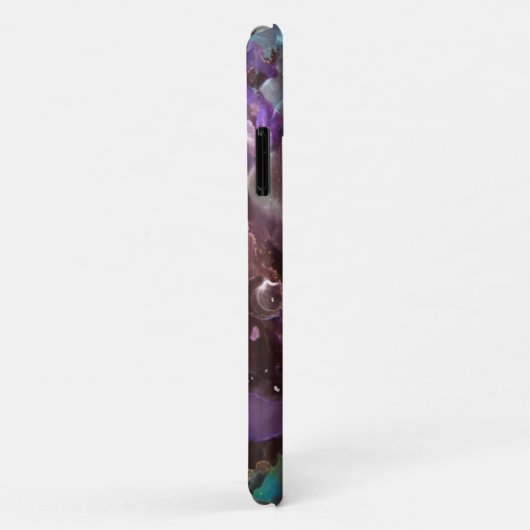 Kleurrijke Abstracte Art Space Nebula Case-Mate iPhone Case (Achterkant/rechts)