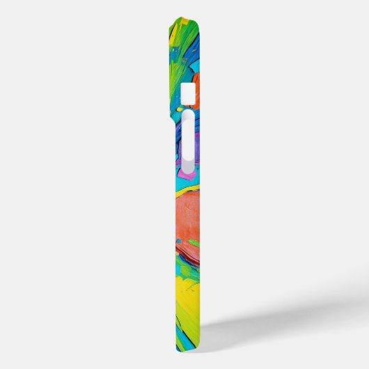 Kleurrijke Abstracte Art Vibrant Paint Case-Mate iPhone Case (Achterkant / Links)