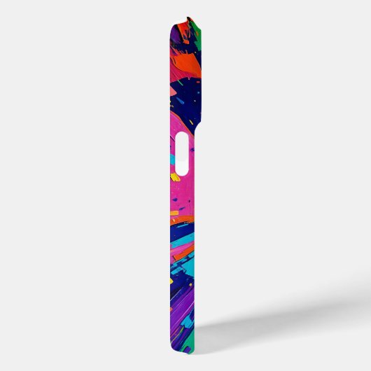 Kleurrijke Abstracte Art Vibrant Paint Case-Mate iPhone Case (Achterkant / Rechts)
