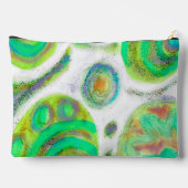 Kleurrijke Abstracte Art Zipper Pouch Etui (Achterkant)