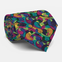 Kleurrijke Abstracte Artistic Necktie
