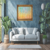 Kleurrijke Abstracte Aspen Trees Canvas