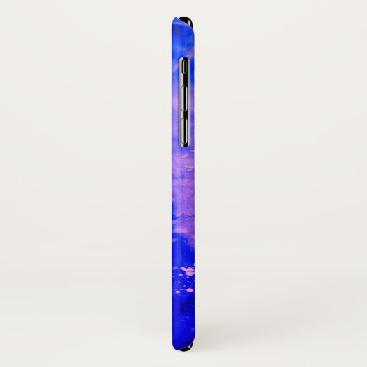 Kleurrijke Abstracte blauw-blauwe marine legging Case-Mate iPhone Case (Achterkant/links)