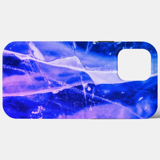 Kleurrijke Abstracte blauwe marine Case-Mate iPhone Case (Achterkant (horizontaal))