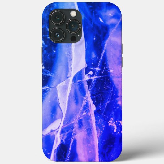 Kleurrijke Abstracte blauwe marine Case-Mate iPhone Case (Achterkant)