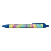 Kleurrijke abstracte blends pastels jouw tekst pen (Bovenkant)