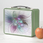 Kleurrijke Abstracte Bloem Moderne Bloemrijke Frac (In situ)