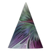 Kleurrijke Abstracte Bloem Moderne Bloemrijke Frac Feesthoedjes (Links)