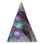 Kleurrijke Abstracte Bloem Moderne Bloemrijke Frac Feesthoedjes (Rechts)