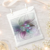 Kleurrijke Abstracte bloem Moderne fractale kunst Bedankzakje (Geknipt)