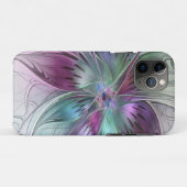 Kleurrijke Abstracte bloem Moderne fractale kunst Case-Mate iPhone Case (Achterkant (horizontaal))