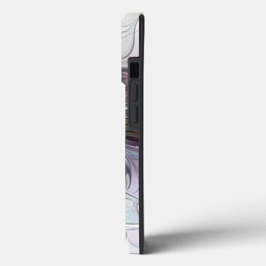 Kleurrijke Abstracte bloem Moderne fractale kunst Case-Mate iPhone Case (Achterkant / Links)