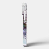 Kleurrijke Abstracte bloem Moderne fractale kunst Case-Mate iPhone Case (Achterkant / Links)