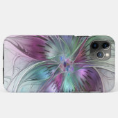 Kleurrijke Abstracte bloem Moderne fractale kunst Case-Mate iPhone Case (Achterkant (horizontaal))