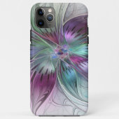 Kleurrijke Abstracte bloem Moderne fractale kunst Case-Mate iPhone Case (Achterkant)