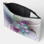 Kleurrijke Abstracte bloem Moderne fractale kunst Etui (Open)