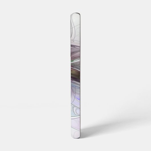 Kleurrijke Abstracte bloem Moderne fractale kunst Samsung Galaxy Hoesje (Linkerkant)