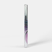 Kleurrijke Abstracte bloem Moderne fractale kunst Samsung Galaxy Hoesje (Rechterkant)