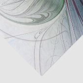 Kleurrijke Abstracte bloem Moderne fractale kunst Tissuepapier (Detail)