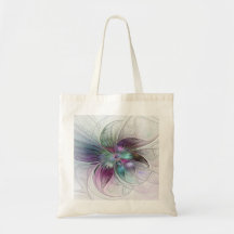 Kleurrijke Abstracte bloem Moderne fractale kunst