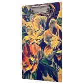 kleurrijke abstracte bloemen natuur oorspronkelijk klembord (Links)