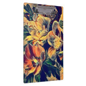 kleurrijke abstracte bloemen natuur oorspronkelijk klembord (Rechts)