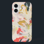 Kleurrijke Abstracte Bloemenschildering Jouw Naam iPhone 16 Hoesje<br><div class="desc">Bescherm je telefoon met deze unieke kleurrijke hoes met kunstdesign. Dit ontwerp bevat abstracte kunst die door mij met de hand is geschilderd. Je kunt de tekst personaliseren met jouw naam. ©2023 Eun Mi Kim</div>