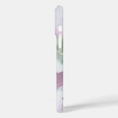 Kleurrijke Abstracte Bloemschildering Jouw Naam Case-Mate iPhone Case (Achterkant / Links)