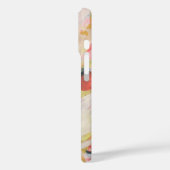 Kleurrijke Abstracte Bloemschildering Jouw Naam Case-Mate iPhone Case (Achterkant / Links)