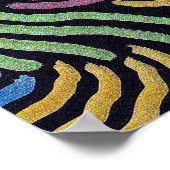 Kleurrijke abstracte bogen poster (Hoek)