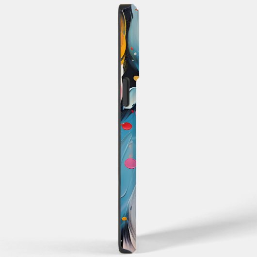 Kleurrijke Abstracte Boheemse veren Case-Mate iPhone Case (Achterkant / Rechts)