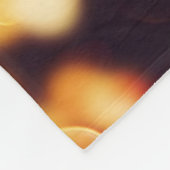 Kleurrijke Abstracte Bokeh textuur Fleece Deken (Hoek)
