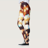 Kleurrijke Abstracte Bokeh textuur Leggings (Links)