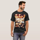 Kleurrijke Abstracte Bokeh textuur T-shirt (Voorkant volledig)