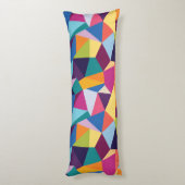 Kleurrijke Abstracte buis Lichaamskussen (Achterkant (Verticaal))