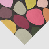 Kleurrijke Abstracte cirkels Tissuepapier (Detail)