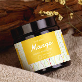 Kleurrijke Abstracte cosmetica potje wrap rond lab Waterfles Etiket