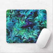 Kleurrijke abstracte designkleuren muismat (Met muis)